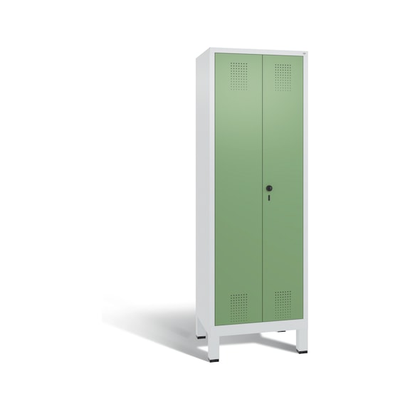 C+P Spind Evolo, 2 Abteile, H1850B610T500 mm, Nr. 48212-20B|S10067 - Kleiderspind (Werkstatt)