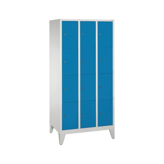 C+P Classic locker, 3 compartments, H1850B900D500 mm, No. 8010-304|S10000 - Clothes locker (workshop)