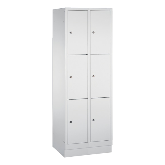 C+P Schließfachschrank Classic, 9 Fächer, H1800B900T500 mm, Nr. 8020-303|S10001 - Kleiderspind (Werkstatt)