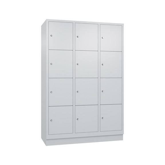 C+P Schließfachschrank Classic, 12 Fächer, H1800B1200T500 mm Nr. 8020-324|S10001 - Kleiderspind (Werkstatt)