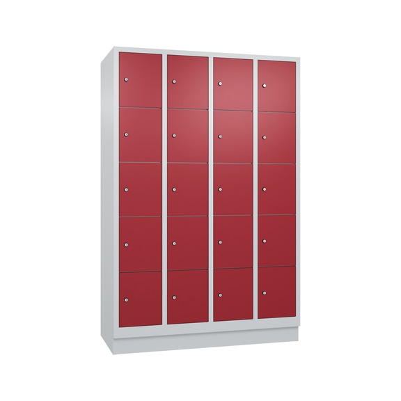 C+P Schließfachschrank Classic, 20 Fächer, H1800B1190T500 mm Nr. 8020-405|S10000 - Kleiderspind (Werkstatt)