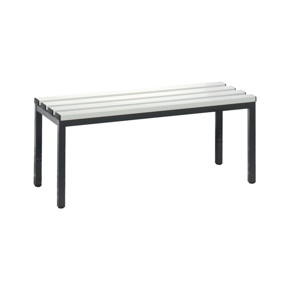 C+P Bench, H420B1000D350 mm, black gray/light gray No. 8050-000|S10247 - Workshop cabinet