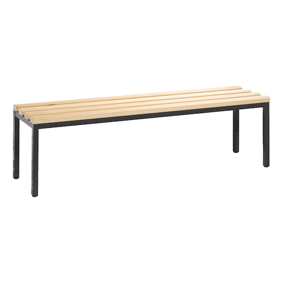 C+P Bench, H420B1500D350 mm, black-grey No. 8051-000|S10000 - Workshop cabinet