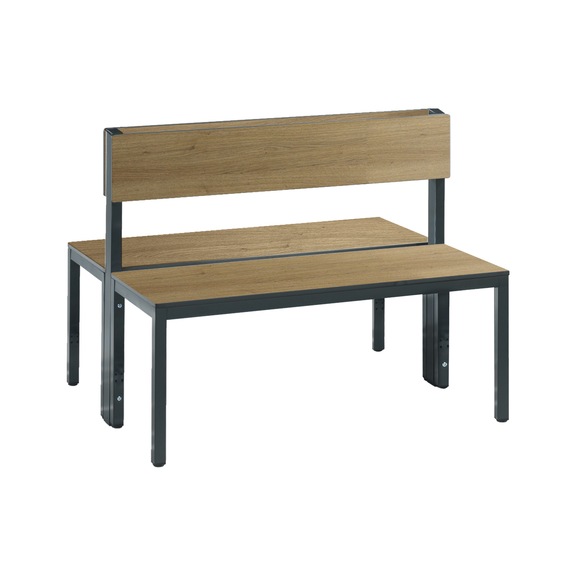 C+P Bench 2-sided, damp room, H796B1000T760 mm, No. 8060-400|S10004 - Workshop cabinet