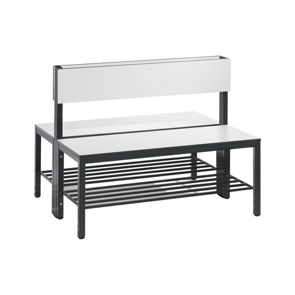 C+P Bench 2-sided, damp room, H796B1000T760 mm, No. 8060-410|S10000 - Workshop cabinet