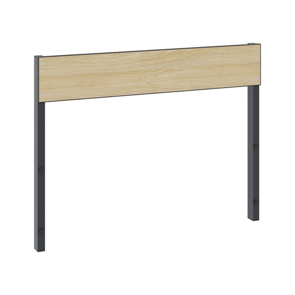 C+P Backrest 1-sided, damp room, H796B1000 mm, No. 8060-731|S10011 - Clothes locker (workshop)