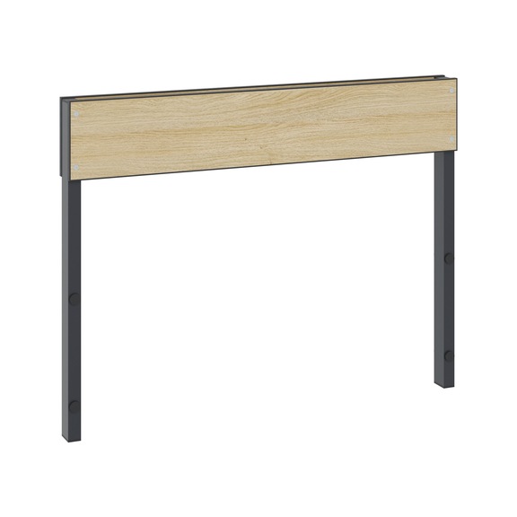 C+P Backrest 1-sided, damp room, H796B1000 mm, No. 8060-732|S10011 - Clothes locker (workshop)