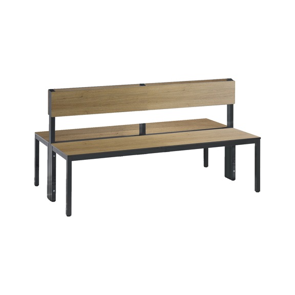 C+P Bench 2-sided, damp room, H796B1500D760 mm, No. 8061-400|S10015 - Workshop cabinet