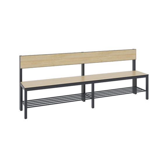 C+P Bench, 2-sided, wet room, H796B1960D760 mm, No. 8062-400|S10000 - Workshop cabinet