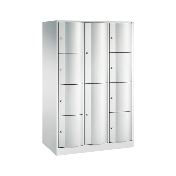 C+P XL locker cabinet Resisto, H1950B1148D640 mm No. 8070-3733|S10005 - Clothes locker (workshop)