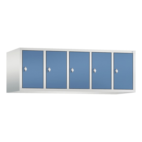 C+P Classic top-mounted wardrobe, H500B1480D500 mm No. 8090-50|S10002 - Clothes locker (workshop)
