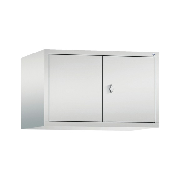 C+P Classic top-mounted wardrobe, H500B810D500 mm No. 8092-22|S10001 - Clothes locker (workshop)