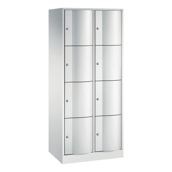 C+P locker cabinet Resisto 8 compartments H1950B772D540 mm No 8470-272|S10005 - Clothes locker (workshop)