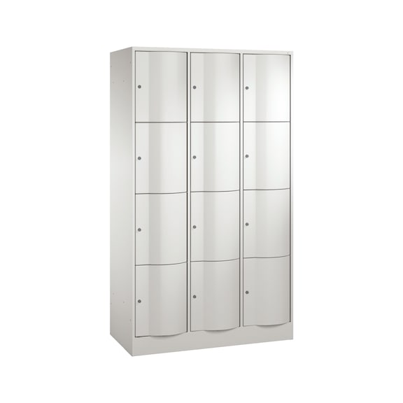 C+P Schlie&szlig;fachschrank Resisto, 12 F&auml;cher, H1950B1148T540 mm Nr. 8470-372|S10005 - Kleiderspind (Werkstatt)