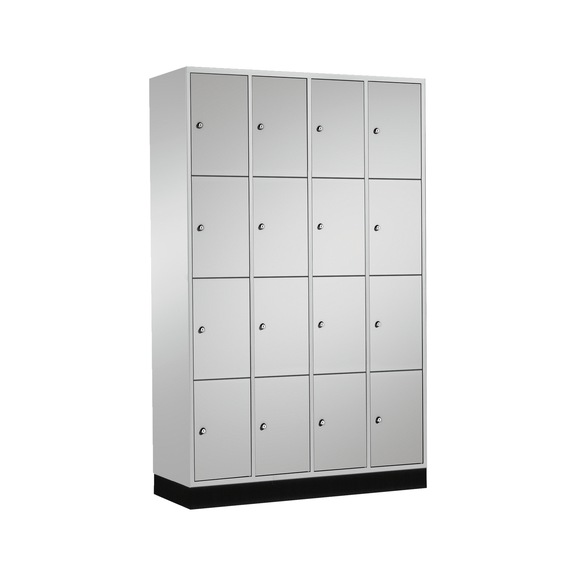 C+P Intro locker cabinet 16 compartments H1950B1220D490 mm No 8470-401|S10010 - Clothes locker (workshop)