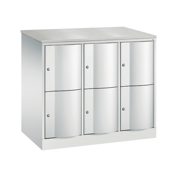 C+P XL-Schließfachschrank Resisto, H1077B1148T640 mm Nr. 8472-373|S10000 - Kleiderspind (Werkstatt)