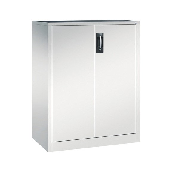 C+P Workshop cupboard, H1200B930D500 mm, light gray No. 8521-000|S10140 - Workshop cabinet