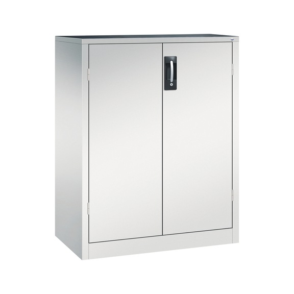 C+P heavy-duty cabinet, H1200B930D500 mm, light gray No. 8521-052|S10165 - Workshop cabinet