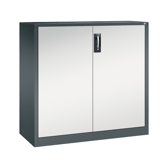 C+P Werkstattschrank, H1200B1200T500 mm, Anthrazit/Lichtgrau Nr. 8531-000|S10175 - Werkstattschrank