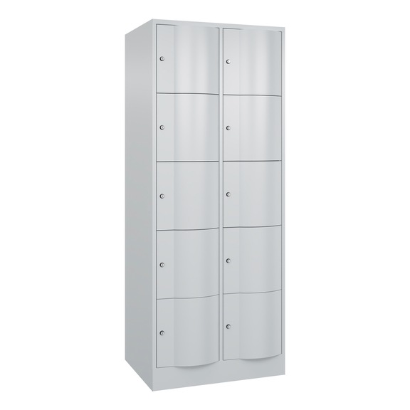 C+P XL locker cabinet Resisto, H1950B772D640 mm No. 8570-273|S10000 - Clothes locker (workshop)