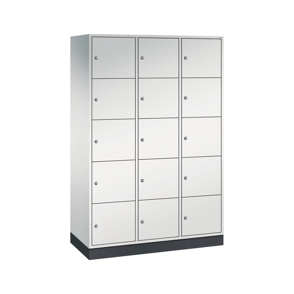C+P XL locker cabinet Intro, 1H1950B1220D490 mm No. 8570-302|S10004 - Clothes locker (workshop)