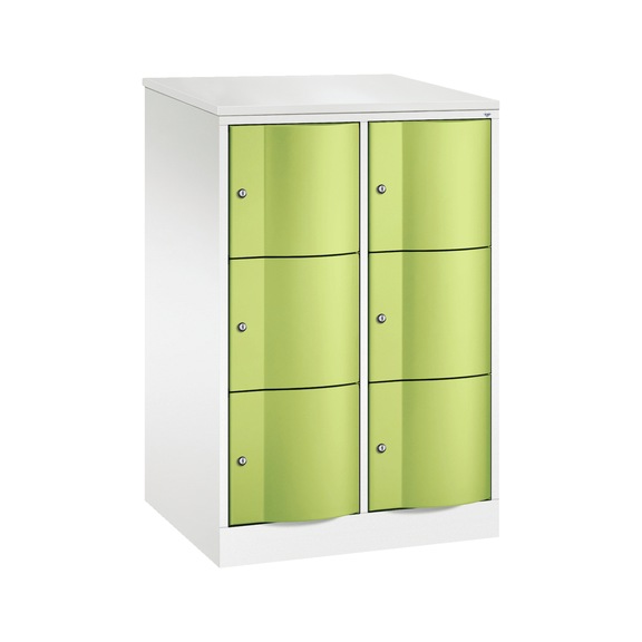 C+P XL-Schließfachschrank Resisto, H1255B772T640 mm Nr. 8573-273|S10099 - Kleiderspind (Werkstatt)