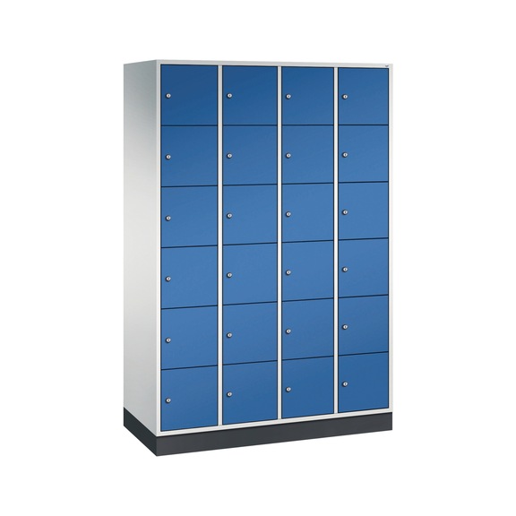 C+P Intro locker cabinet 24 compartments H1950B1220D490 mm No 8670-401|S10013 - Clothes locker (workshop)