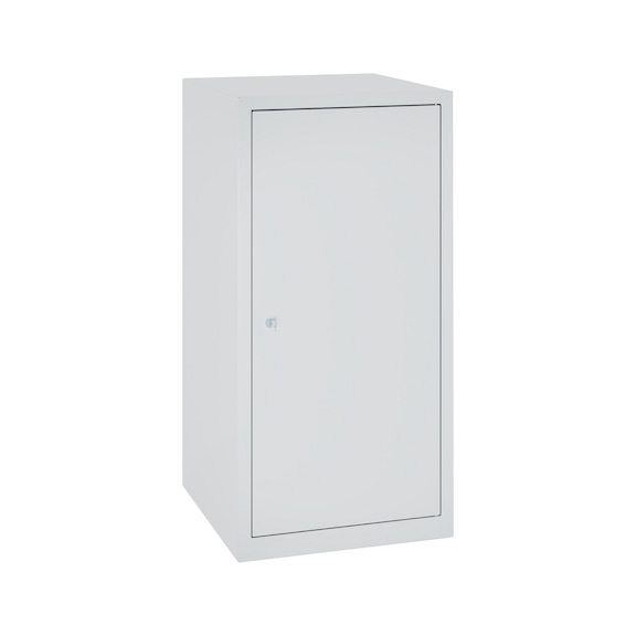 C+P Workshop cabinet, H1000B500D500 mm, light gray No. 87210-00|S10003 - Workshop cabinet
