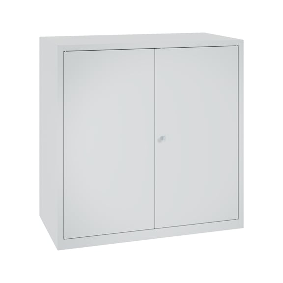 C+P workshop cabinet, H1000B1000D500 mm, light gray No. 88210-00|S10001 - Workshop cabinet
