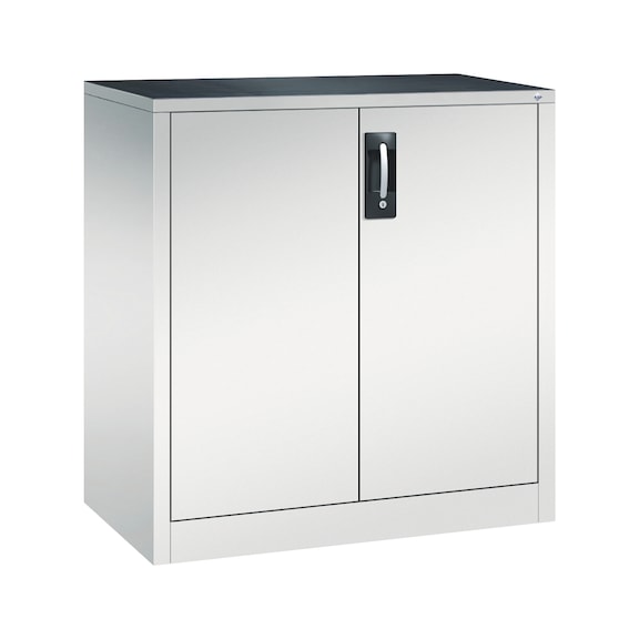 C+P workshop cabinet, H1000B930D500 mm, light gray No. 8821-000|S10200 - Workshop cabinet