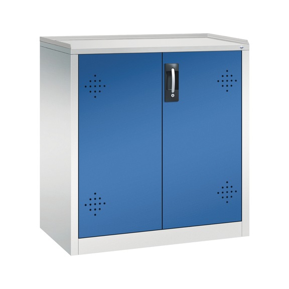 C+P Environmental cupboard with steel trays, H1000B930T500 mm, No. 8821-315|S10152 - Environmental cabinet (hazardous materials)