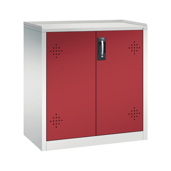 C+P Umweltschrank mit PE-Wannen, H1000B930T500 mm, Nr. 8821-316|S10075 - Umweltschrank (Gefahrstoff)