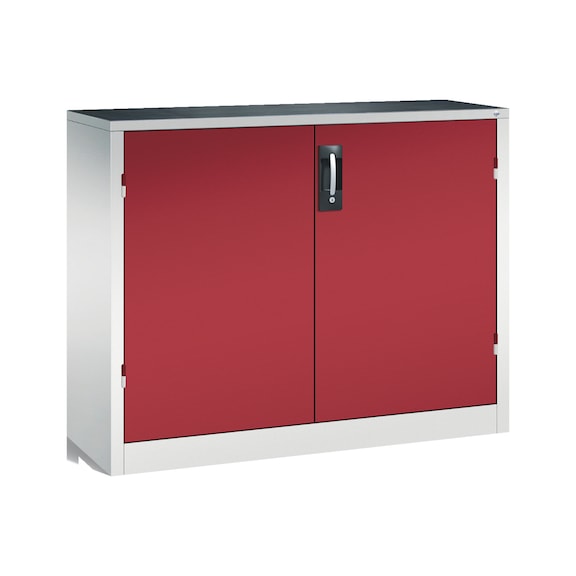 C+P Workshop cupboard with drawer fronts H1000B1200D400 mm No 8830-5035|S10135 - Workshop cabinet
