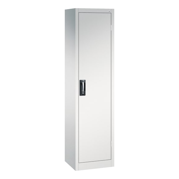 C+P Workshop cupboard, H1950B502D400 mm, light gray No. 8900-05|S10033 - Workshop cabinet