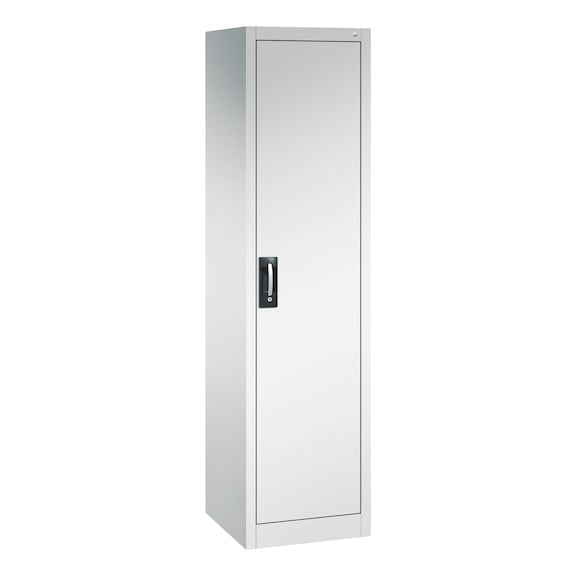 C+P Workshop cupboard, H1950B502D500 mm, light gray No. 8901-00|S10231 - Workshop cabinet