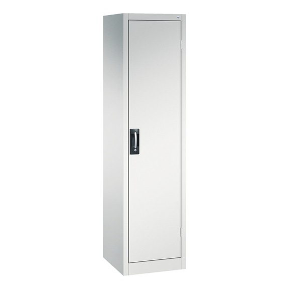 C+P heavy-duty cabinet, H1950B502D500 mm, light gray No. 8901-052|S10075 - Workshop cabinet