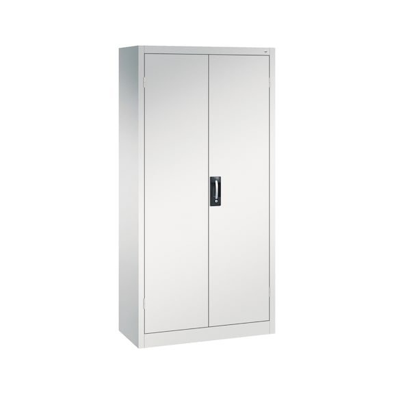 C+P Workshop cupboard, H1950B930D400 mm, light gray No. 8920-05|S10114 - Workshop cabinet
