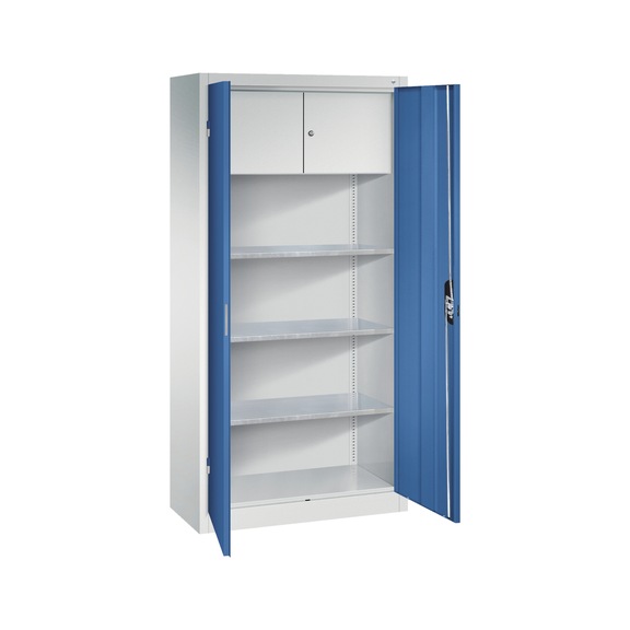 C+P Workshop cupboard with locker, H1950B930D400 mm, No. 8920-3135|S10001 - Clothes locker (workshop)
