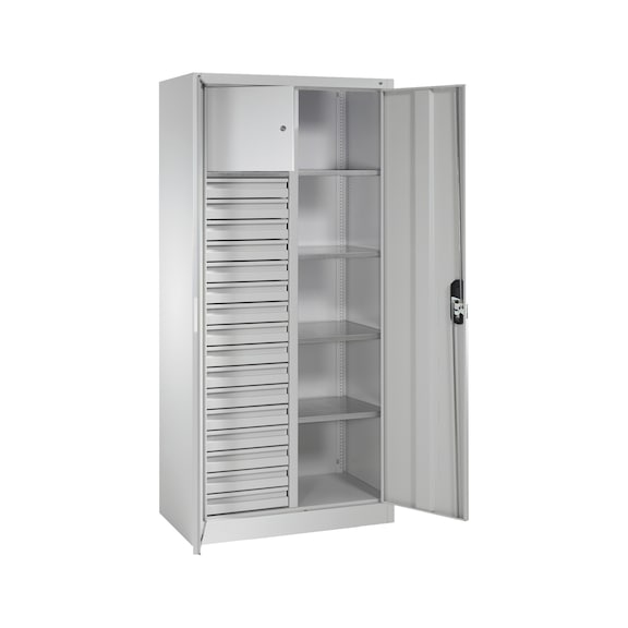 C+P Werkstattschrank mit 16 Schubladen, H1950B930T500 mm, Nr. 8921-301|S10075 - Werkstattschrank