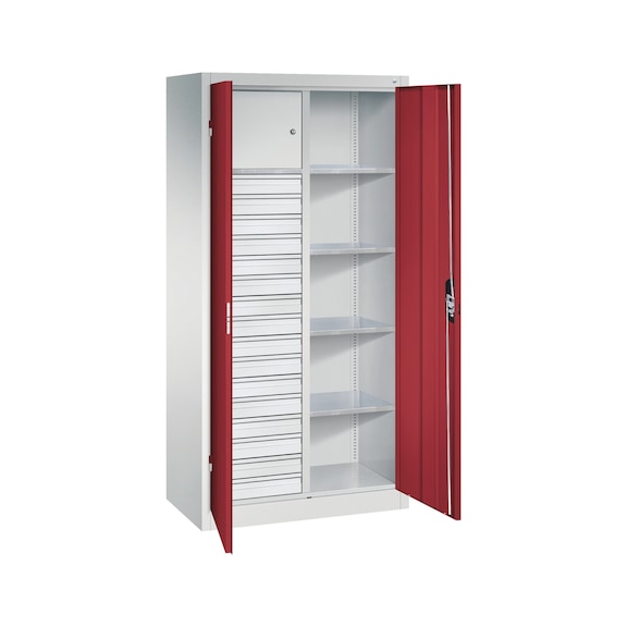 C+P Workshop cupboard with 16 drawers, H1950B930D500 mm, No. 8921-3015|S10007 - Workshop cabinet