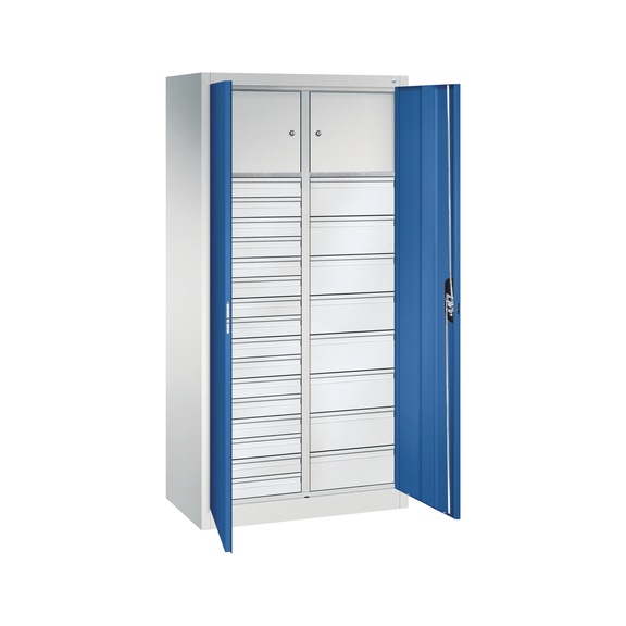 C+P Workshop cupboard with 24 drawers, H1950B930D500 mm, No. 8921-302|S10032 - Workshop cabinet