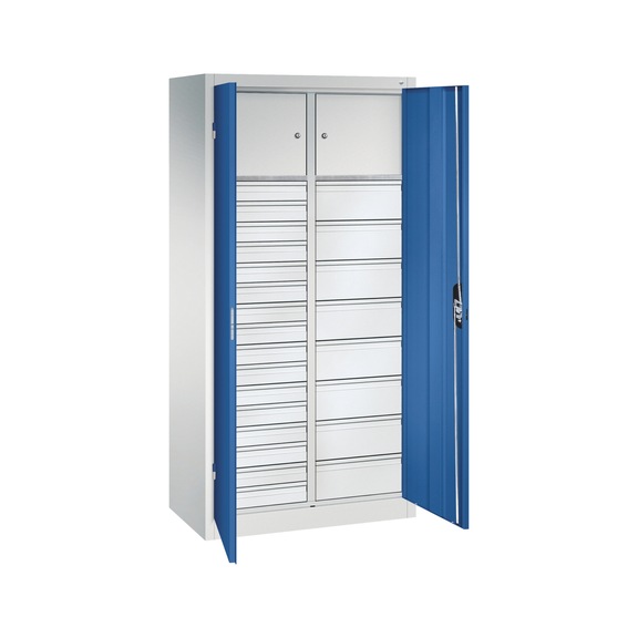 C+P Workshop cupboard 24 drawers, H1950B930D500 mm No. 8921-3025|S10003 - Workshop cabinet