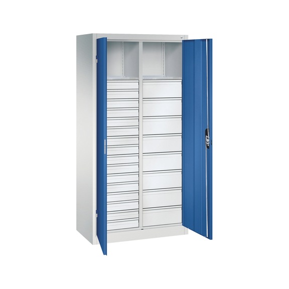 C+P Workshop cupboard with 24 drawers, H1950B930D500 mm, No. 8921-3035|S10005 - Workshop cabinet