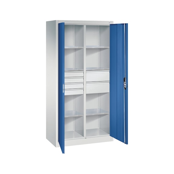 C+P Workshop cupboard with 6 drawers, H1950B930D500 mm, No. 8921-3041|S10152 - Workshop cabinet