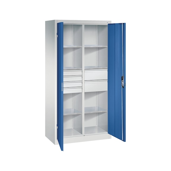 C+P Workshop cupboard with 6 drawers, H1950B930D500 mm, No. 8921-30415|S10007 - Workshop cabinet