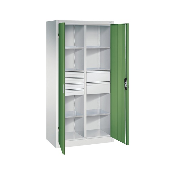 C+P Workshop cupboard with 6 drawers, H1950B930D500 mm, No. 8921-30415|S10011 - Workshop cabinet