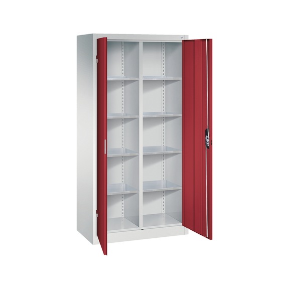 C+P Workshop cupboard 10 compartments, H1950B930D500 mm, No. 8921-3115|S10009 - Clothes locker (workshop)