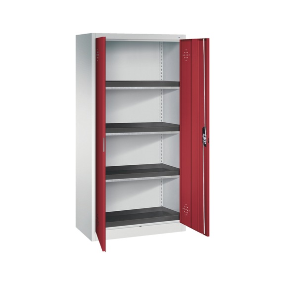 C+P Umweltschrank mit PE-Wannen, H1950B930T500 mm, Nr. 8921-316|S10126 - Umweltschrank (Gefahrstoff)
