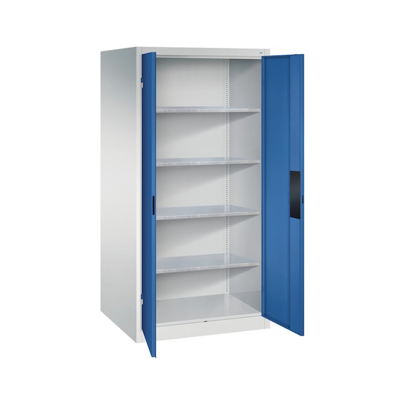 C+P Heavy-duty cupboard, H1950B930D800 mm, No. 8924-052|S10086 - Workshop cabinet