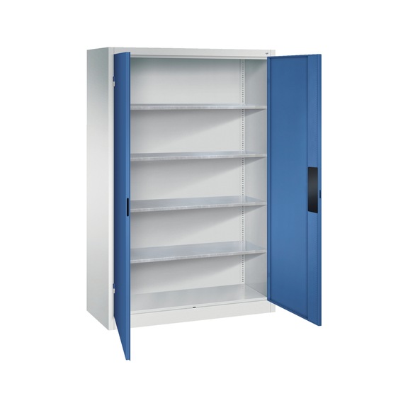 C+P Heavy-duty cupboard, H1950B1200D500 mm, No. 8931-052|S10280 - Workshop cabinet